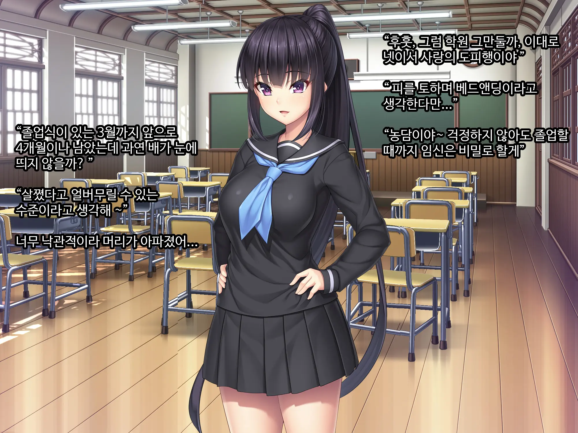Galge No Heroine O Tasukeru Tame Ni. | 미연시 히로인을 돕기위하여